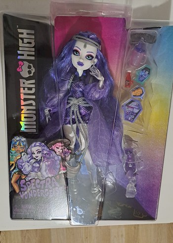 Monster High Spectra Vondergeist Bebek Mor