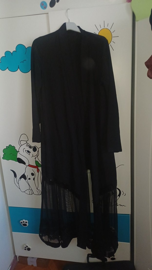 Siyah abaya - Görsel 3