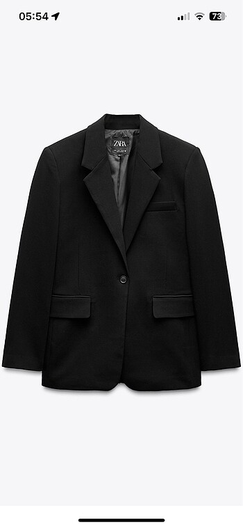 Zara blazer ceket etiketli