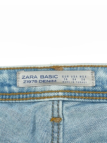 36 Beden mavi Renk Zara Jean / Kot %70 İndirimli.