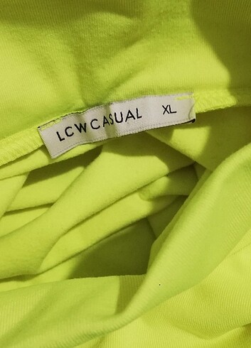 xl Beden sarı Renk Lcv sweatshirt
