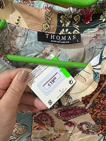 Thomas Sabo Vintage Unısex gömlek L beden