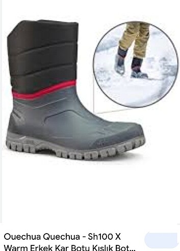 Quechua erkek kışlık bot 