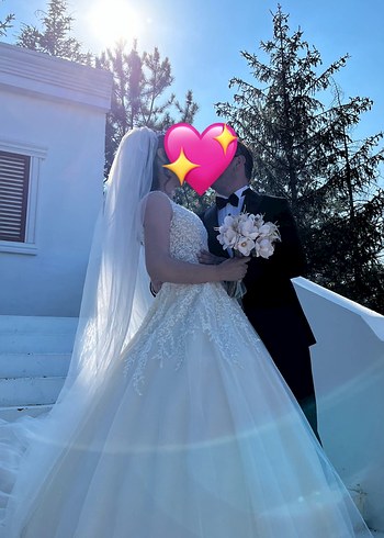 Gelinlik 38-40 Beden Uyumlu - Görsel 2