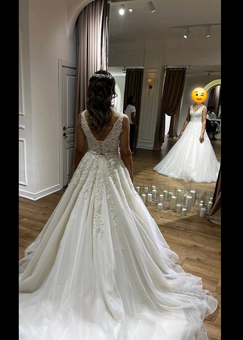 Gelinlik 38-40 Beden Uyumlu - Görsel 5