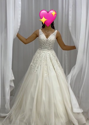 Gelinlik 38-40 Beden Uyumlu - Görsel 3