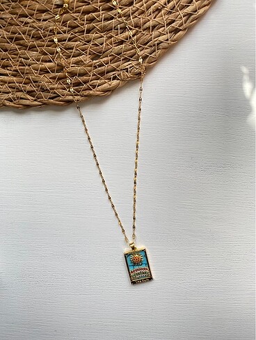 Accessory Collective Çelik Tarot Kolye