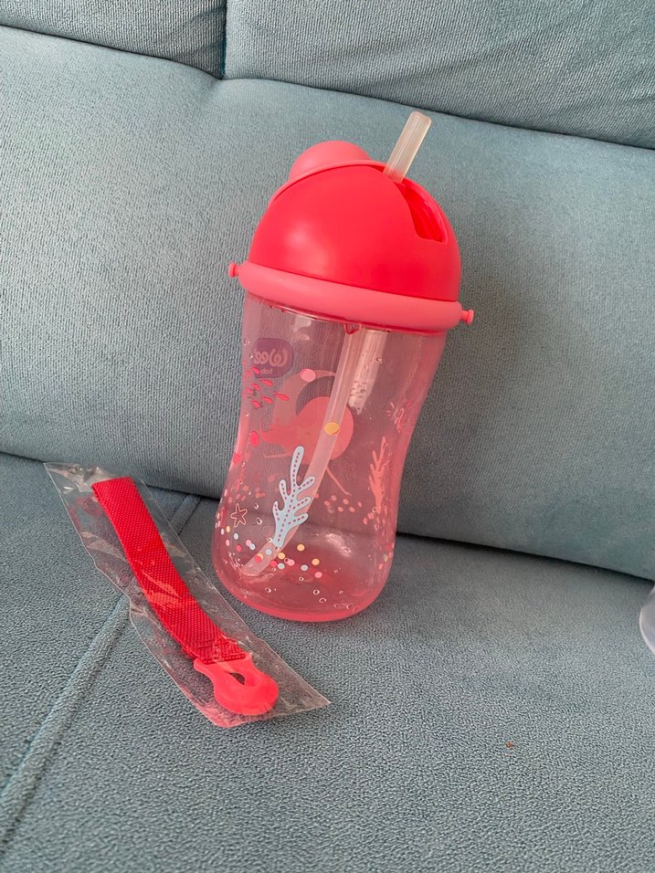 Renkli Pembe Bebek suluğu ve Askı - Görsel 3