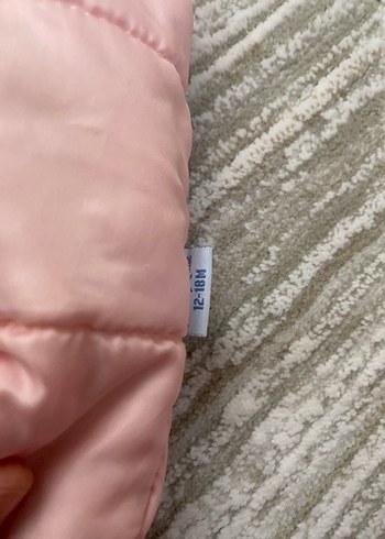 Kız Çocuk Pembe Kapüşonlu Fermuarlı Yelek - Görsel 3