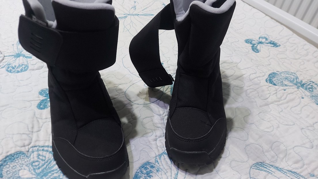 siyah kadın decatlon kar botu - Görsel 3