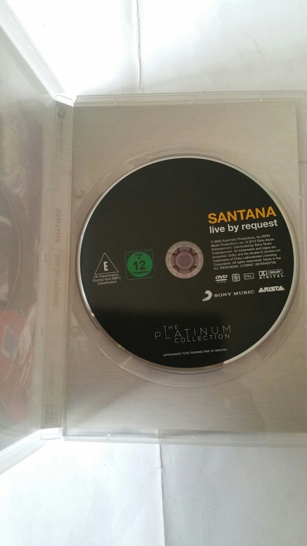 Santana Live By Request - Platinum Collection DVD - Görsel 3