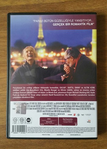 Paris'te Bir Hafta Sonu Dvd Film - Görsel 2