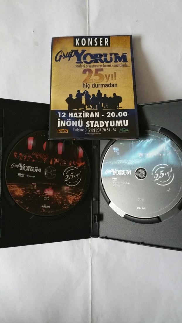 Grup Yorum İstanbul İnönü Stadyumu Konser DVD - Görsel 3