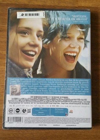 Mavi En Sıcak Renktir Ambalajında Dvd Film - Görsel 2