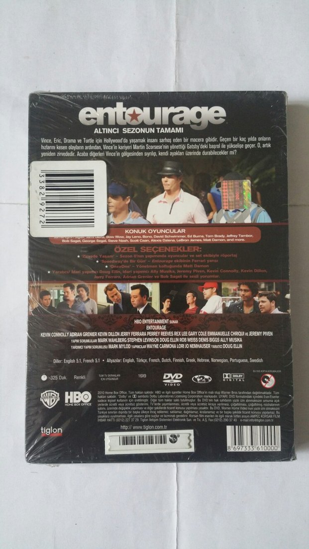 Entourage 6.ncı Sezon Ambalajında Dvd - Görsel 2