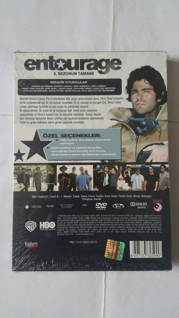 Entourage 5.nci Sezon Ambalajında Dvd - Görsel 2