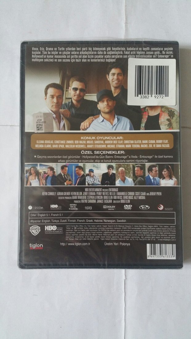Entourage 8.nci Sezon Ambalajında Dvd - Görsel 2