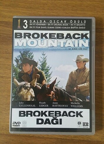 Brokeback Dağı dvd film.