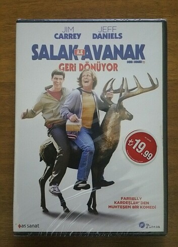 Salakl ile Avanak Geri Dönüyor Ambalajında dvd film.