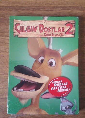 Çılgın Dostlar-2 Ambalajında Animasyon Dvd Film.