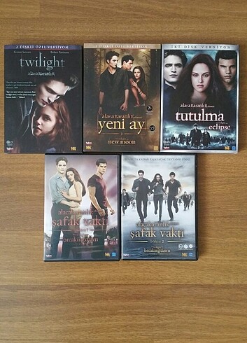 Alacakaranlık Dvd Film Serisi