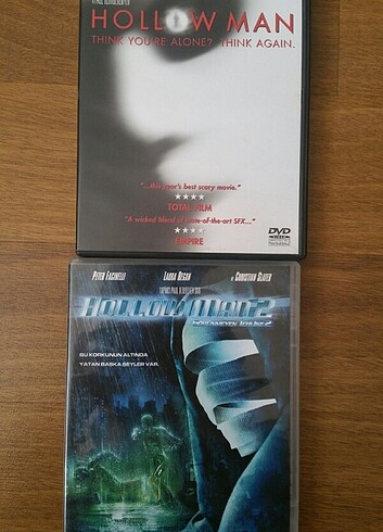 Hallow Man 1-2 Seri Dvd Film.