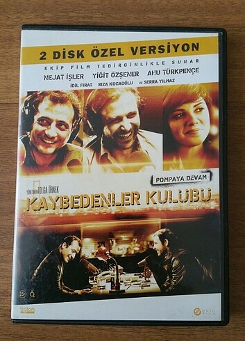 Kaybedenler Kulübü 2 diskli Dvd Film.