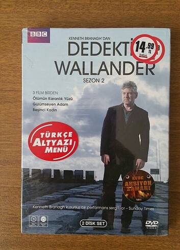 Dedektif Wallander 2.nci Sezon Ambalajında Dvd 