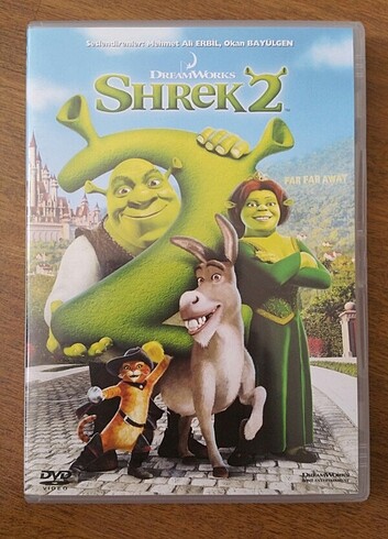 Shrek 2 Animasyon Dvd Film.