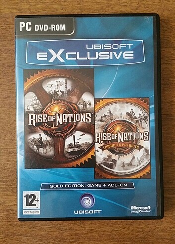 Ubısoft Exclusive Rıse of Natıons PC Dvd