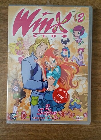 Winx Clup 2.nci sezon Ambalajında Dvd Film.