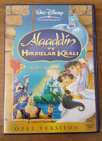 Alaaddin Hırsızlar Kralı Animasyon Dvd Film 