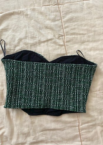 xs Beden Zara korse crop