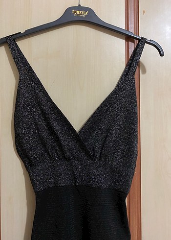 Parlak Siyah kadın Mayo - Görsel 2