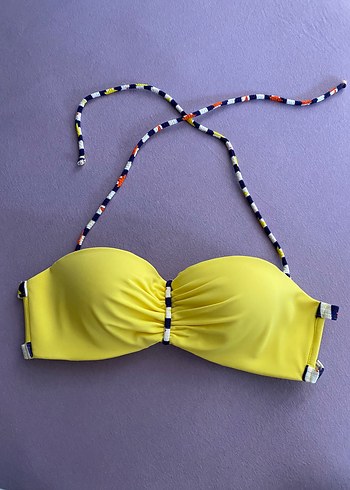 Starlet Sarı İpli Bikini Üstü