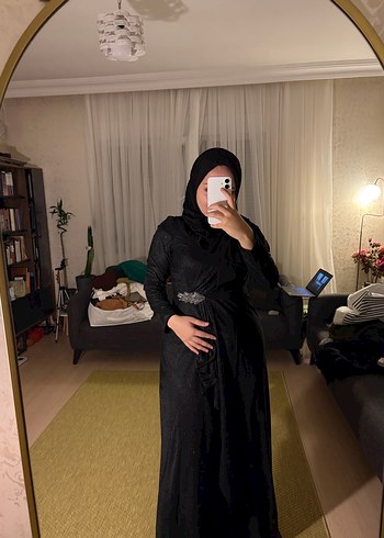 Abiye bir kere giyildi 44 bedene kadar giyebilir - Görsel 2