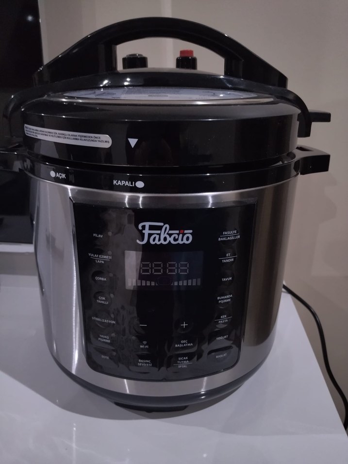 Fabio Pisa Smart 6L Çok Amaçlı Pişirici 1000W - Görsel 3