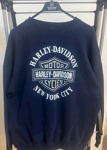Mavi Harley-Davidson Baskılı Sweatshirt - Görsel 2