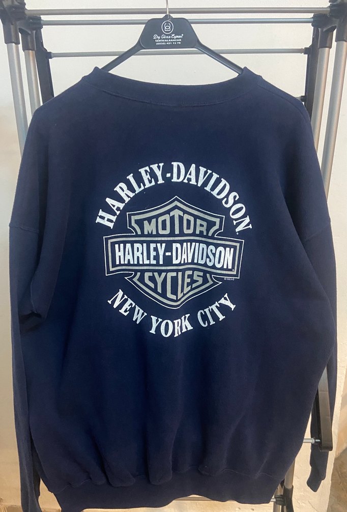 Mavi Harley-Davidson Baskılı Sweatshirt - Görsel 2