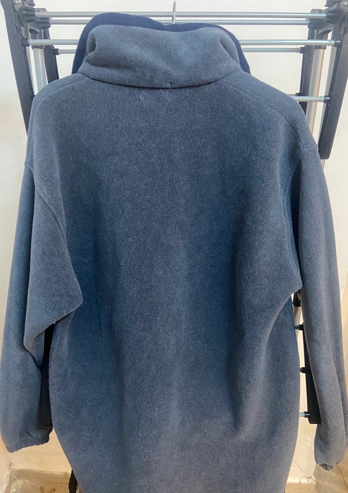 Timberland Gri Fermuarlı  Polar Sweatshirt - Görsel 2