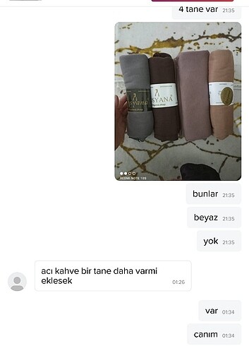 şal ve çanta