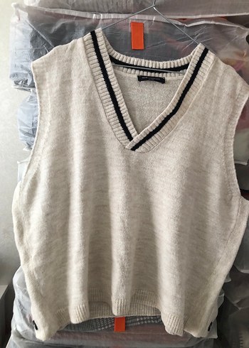 LCW Comfort V Yaka Örgü Kadın süveter - Görsel 2