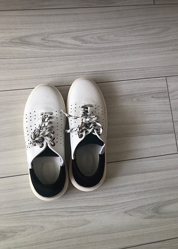 Günlük Beyaz Kadın Spor Ayakkabı - Görsel 3