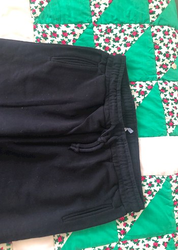 Siyah Kadın Rahat Kesim Eşofman Altı - Görsel 4