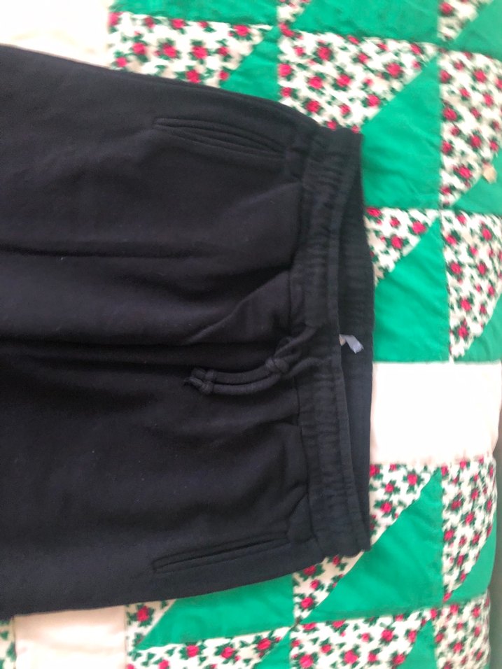 Siyah Kadın Rahat Kesim Eşofman Altı - Görsel 3