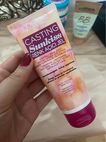 Beden Sac acıcı loreal jel