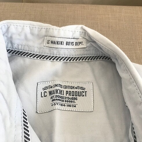 LC Waikiki 4/ 5 Yaş poplin gömlek