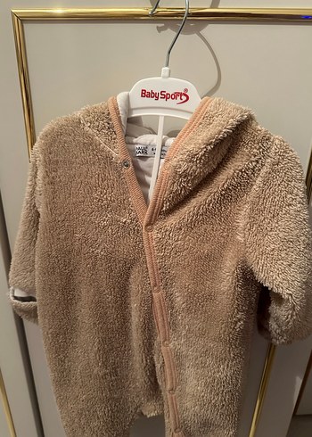 Paul Mark Kürklü Kahverengi Bebek Tulum - Görsel 3