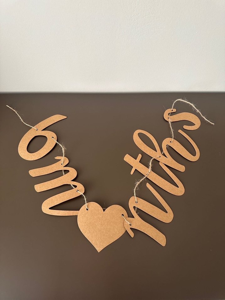 6 Ay Yazılı Parti Süsü - Görsel 2