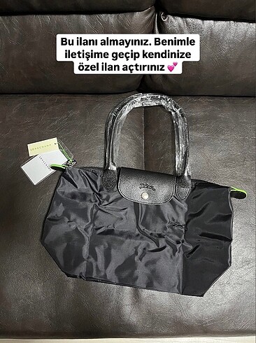 SİYAH LONGCHAMP ÇANTA M BEDEN